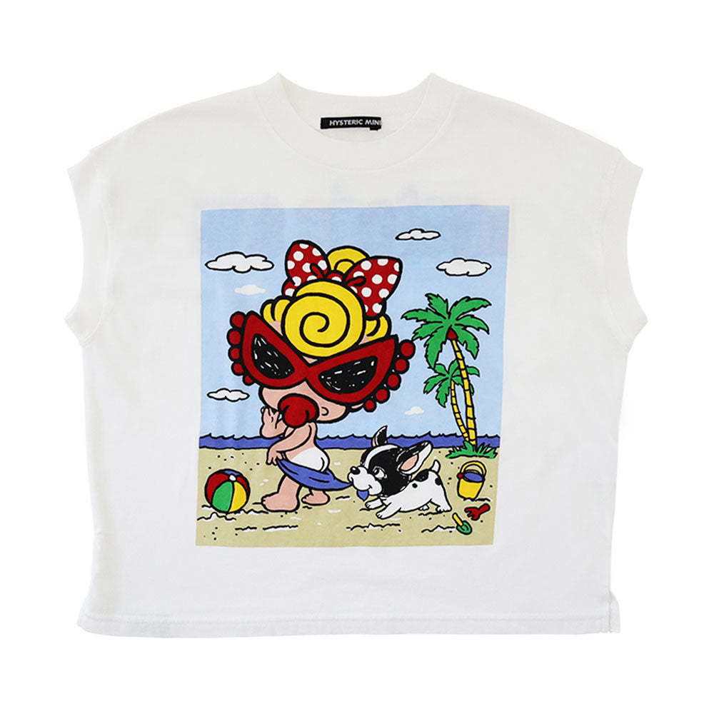 SUMMER TIME WITH J フレンチスリーブ Tシャツ