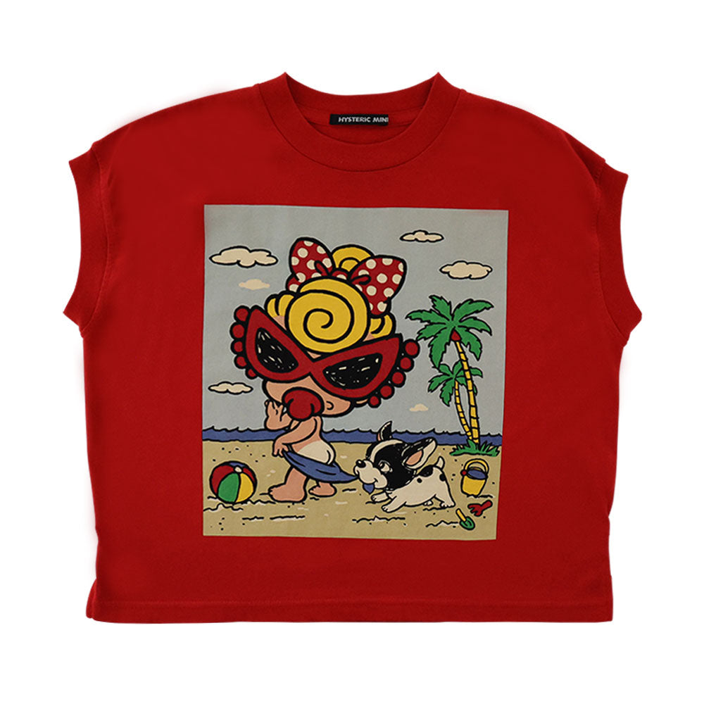 SUMMER TIME WITH J フレンチスリーブ Tシャツ