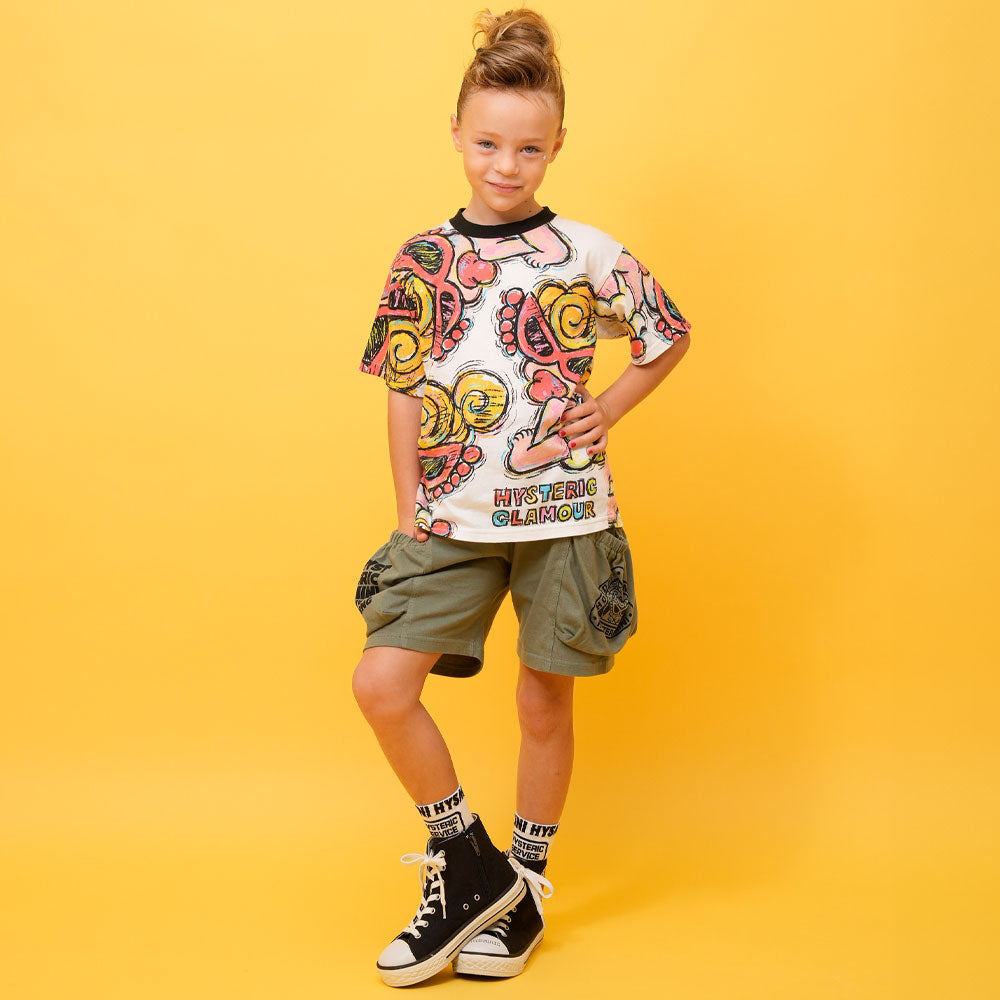 LOVELY MINI Viscotex 半袖Tシャツ