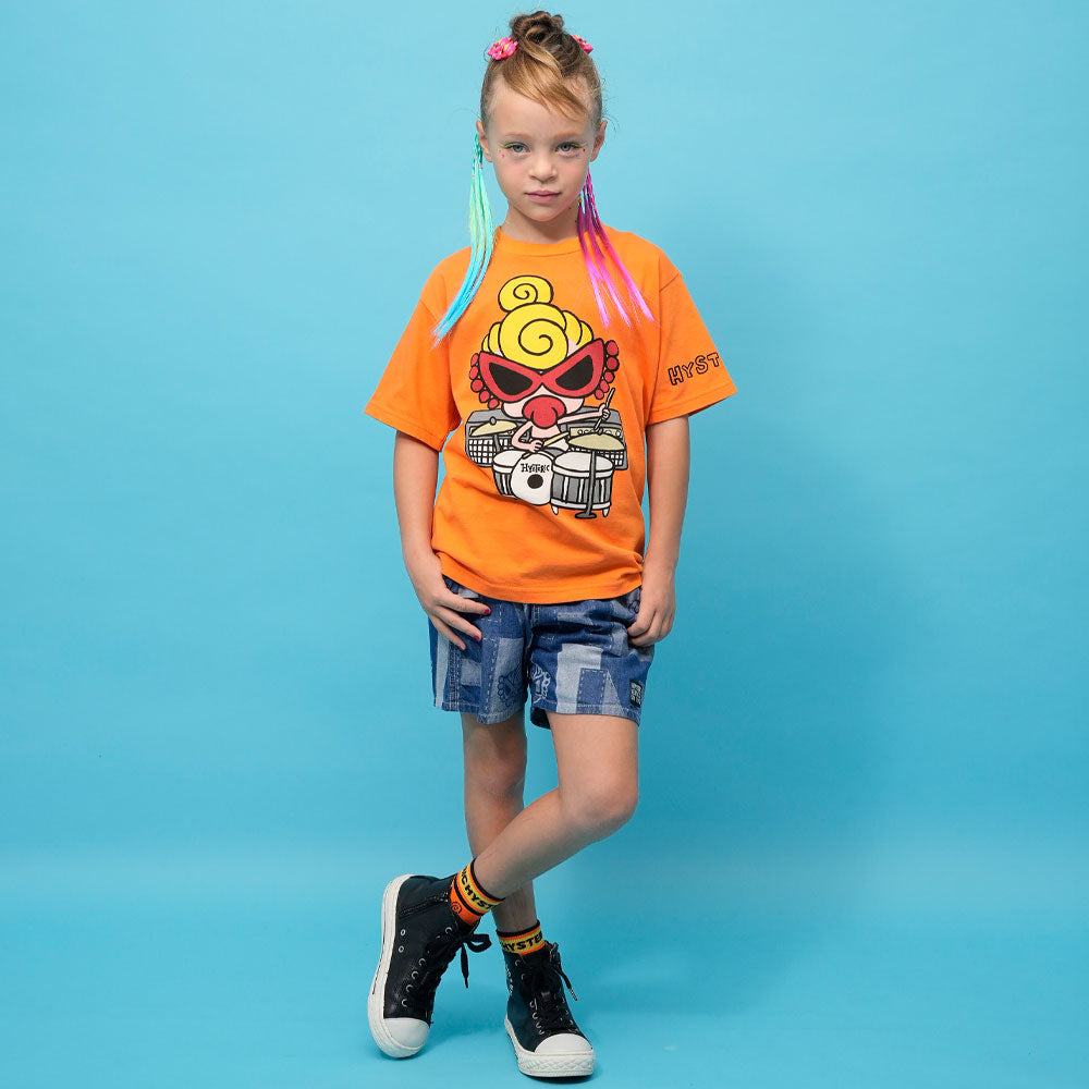SELFISH BABY DRUMMER 半袖Tシャツ