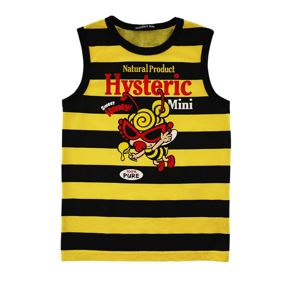 LITTLE BEE ボーダータンクトップ