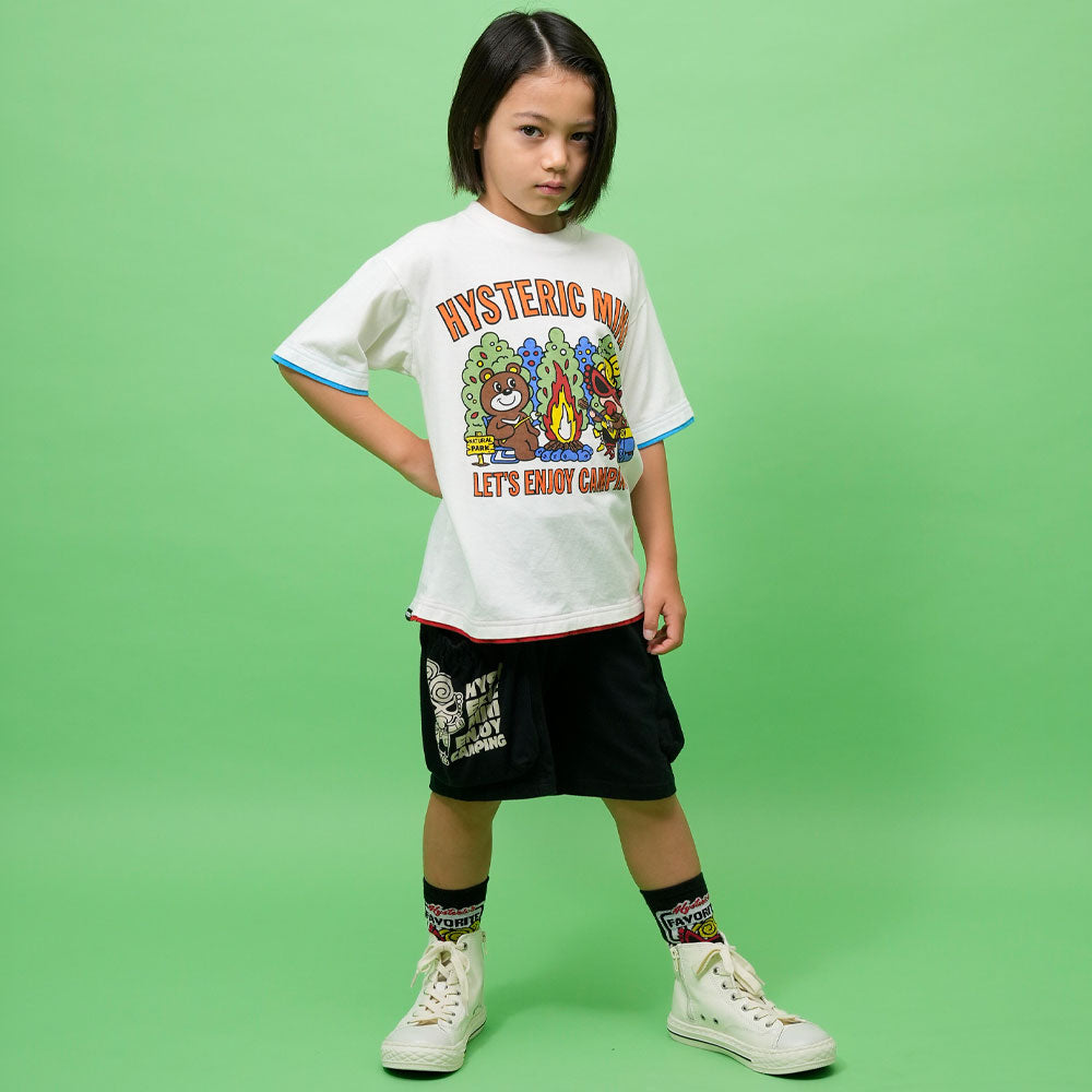 CAMP MINI フレアショートパンツ