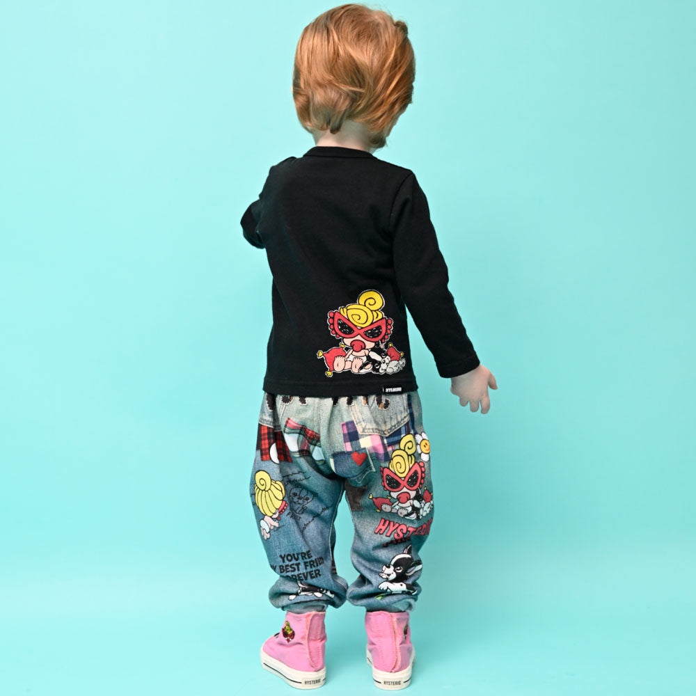 MINI&J STAY AT HOME 長袖Tシャツ