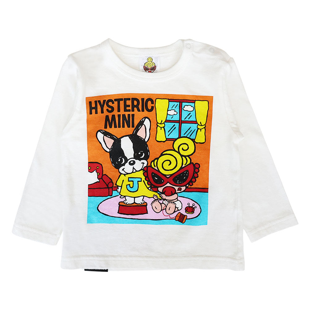 MINI&J STAY AT HOME 長袖Tシャツ