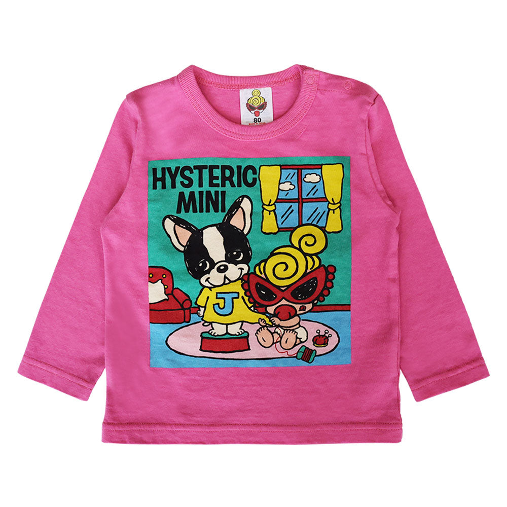 MINI&J STAY AT HOME 長袖Tシャツ