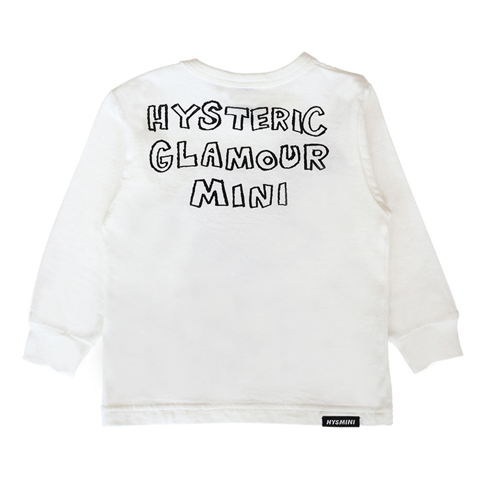 SELFISH BABY WITH BABY BEARループラス 長袖Tシャツ