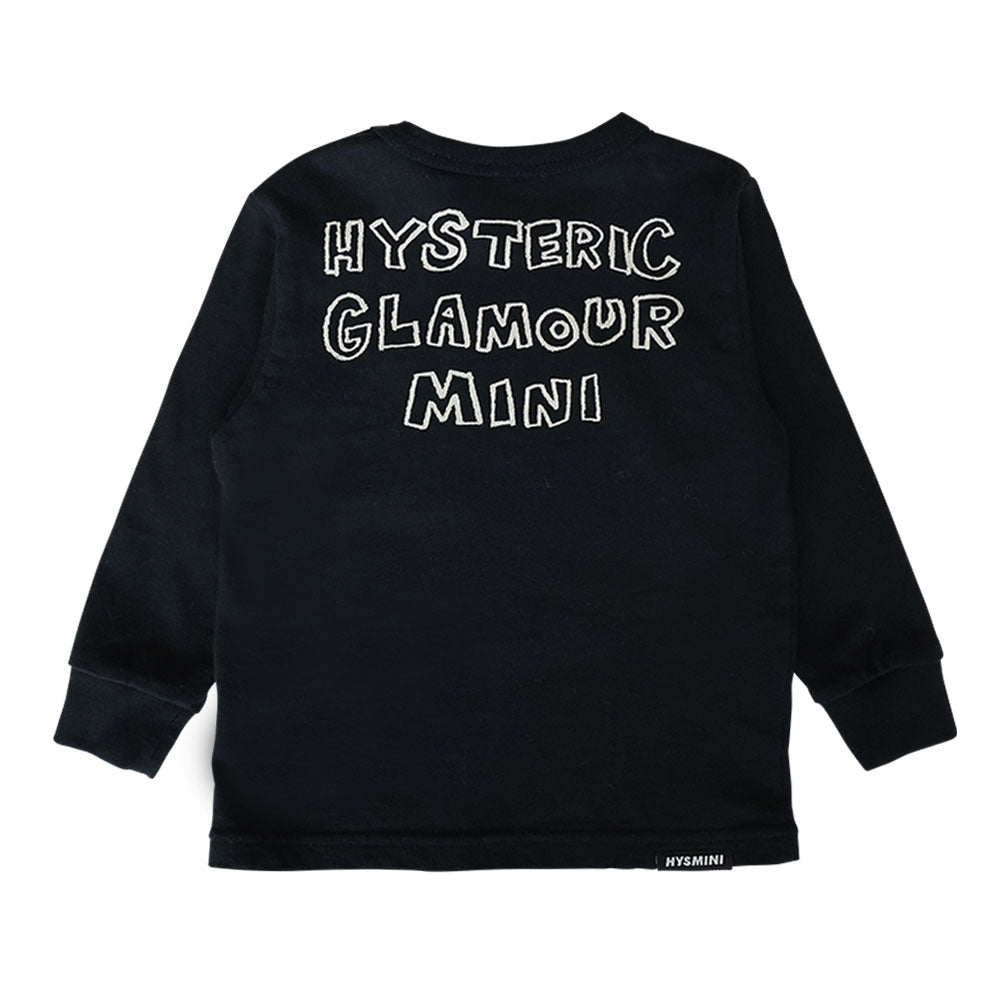 SELFISH BABY WITH BABY BEARループラス 長袖Tシャツ