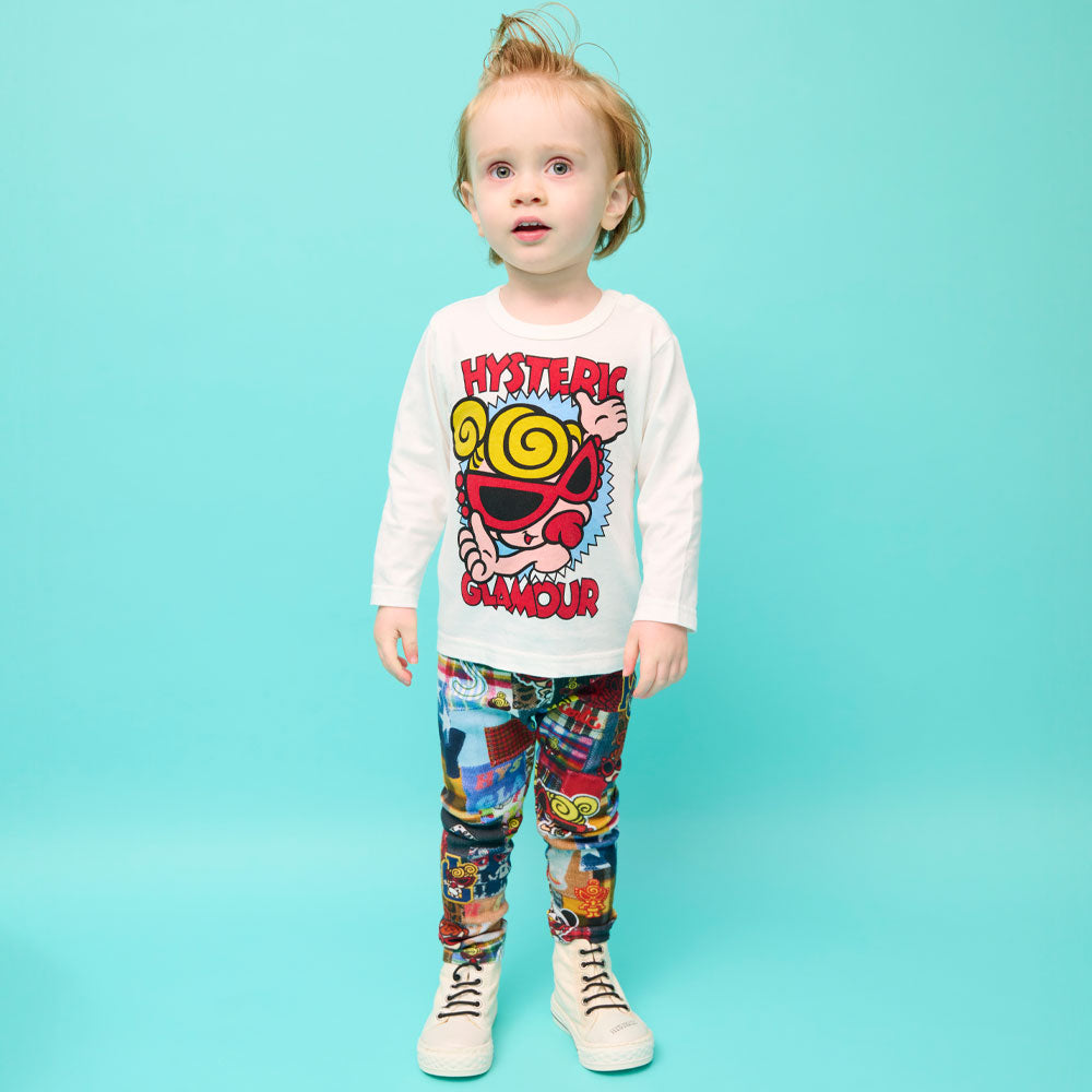 POP UP MINI 長袖Tシャツ