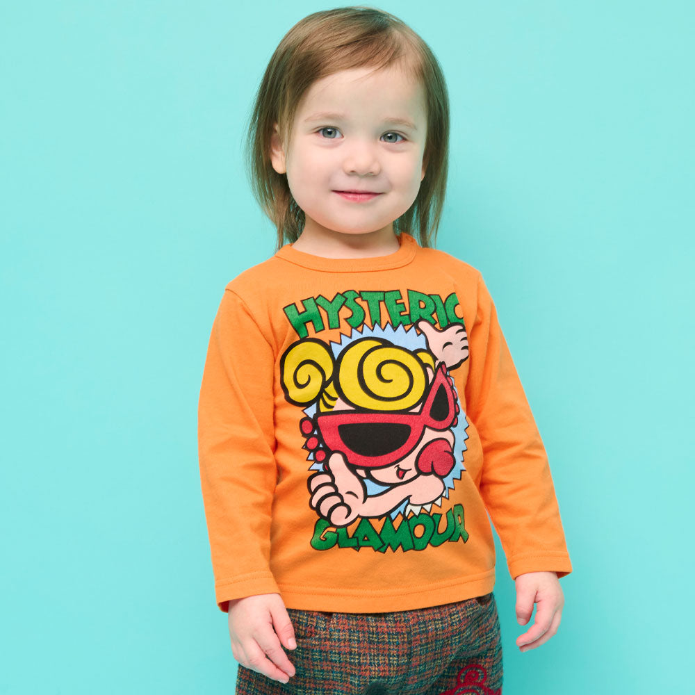 POP UP MINI 長袖Tシャツ