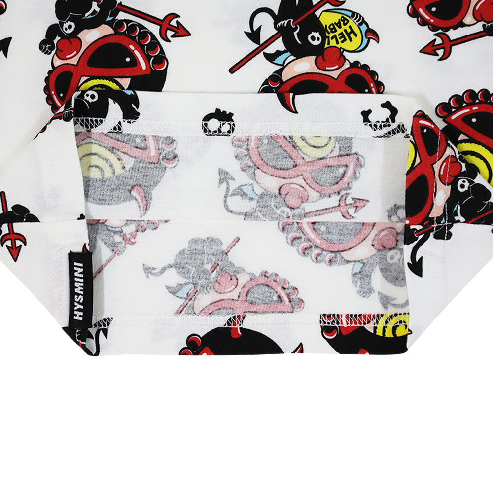 DEVILKIN総柄 長袖Tシャツ