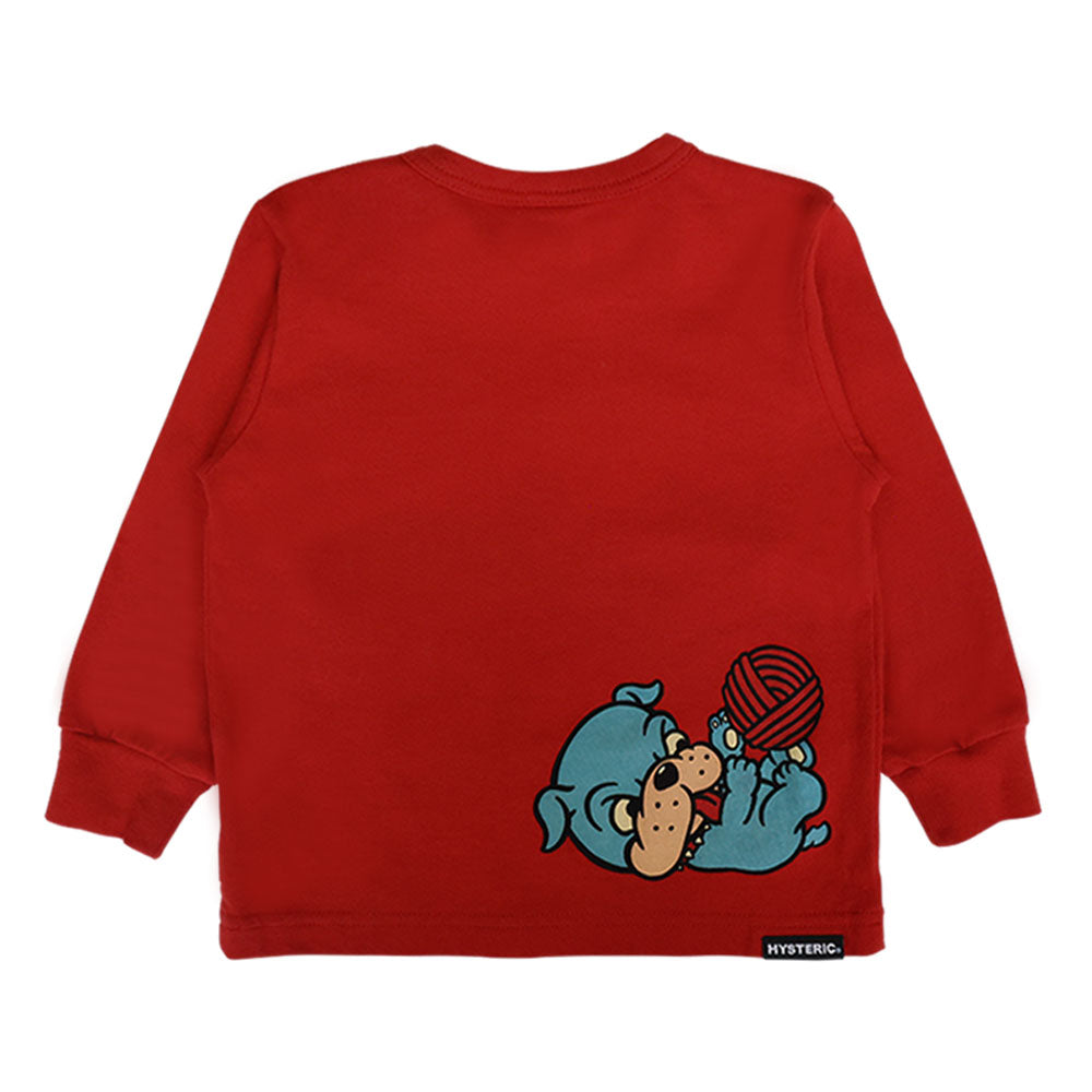 KNIT WITH MINI&BB 長袖Tシャツ