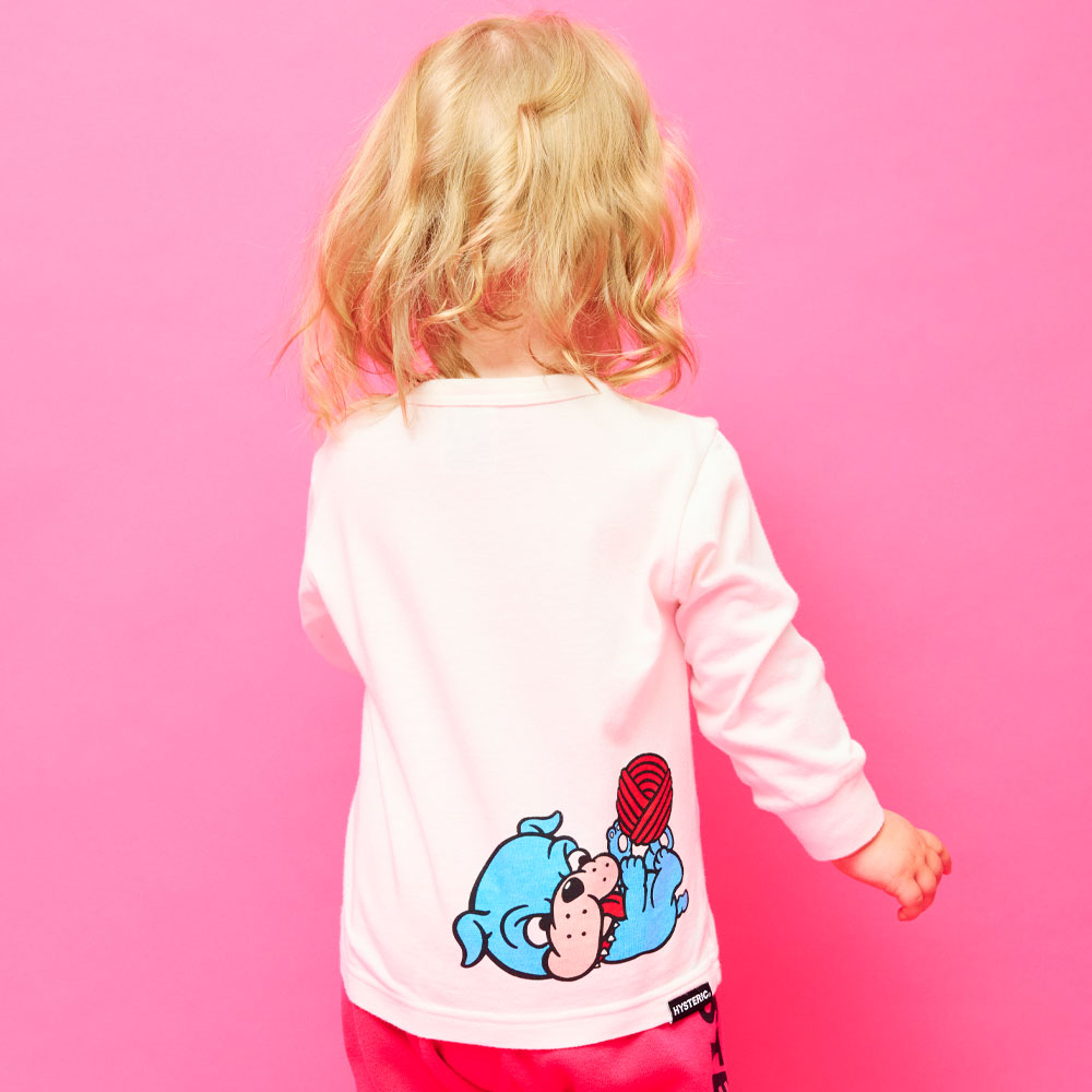 KNIT WITH MINI&BB 長袖Tシャツ