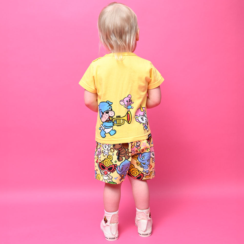 LET'S HAVE FUN WITH HYS-MINI BAND CLUB 半袖Tシャツ