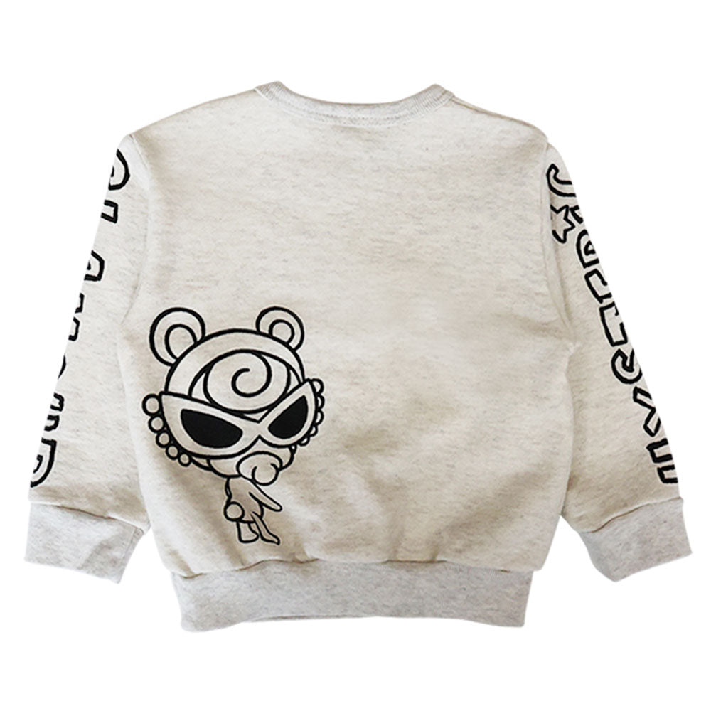 SELFISH BABY WITH BABY BEAR 裏毛トレーナー