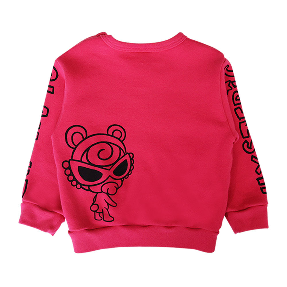 SELFISH BABY WITH BABY BEAR 裏毛トレーナー