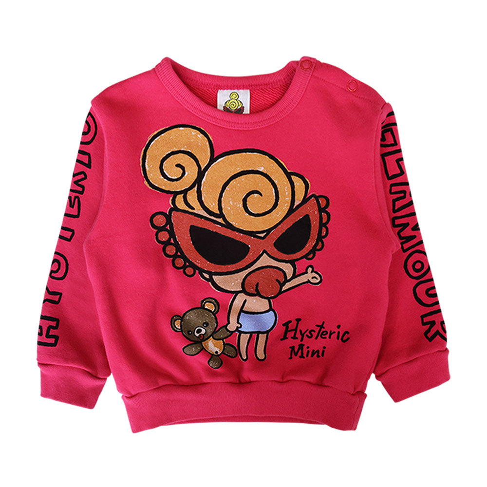 SELFISH BABY WITH BABY BEAR 裏毛トレーナー