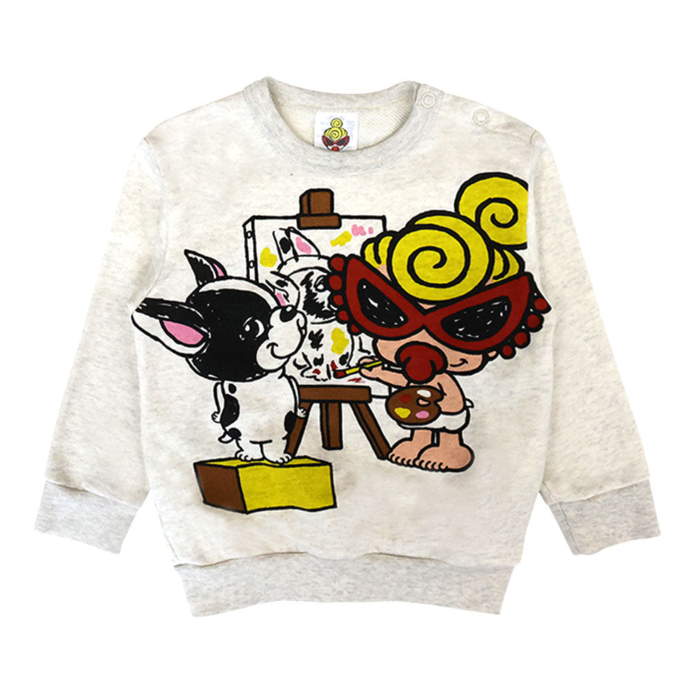 MINI&J BEST MEMORIES 裏毛トレーナー