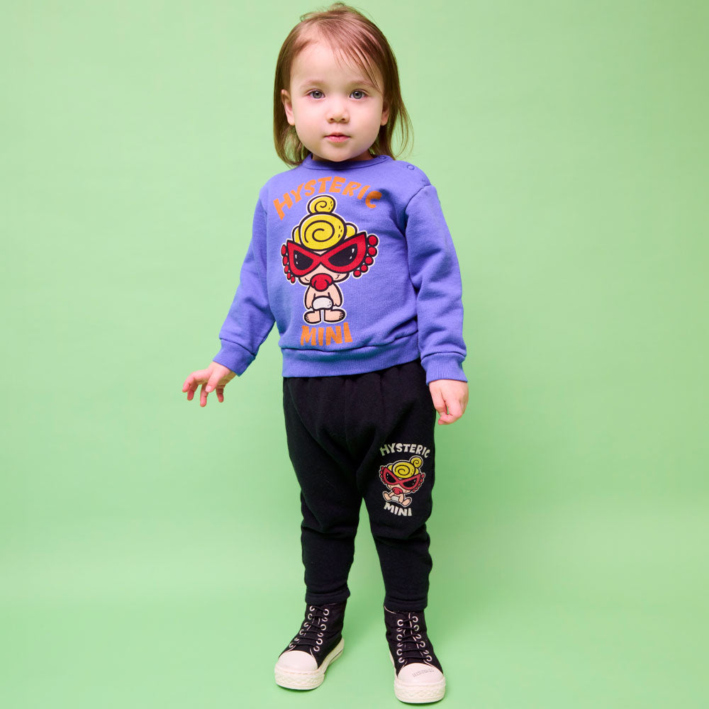 PUFF MINI 裏毛 10分丈スウェットパンツ