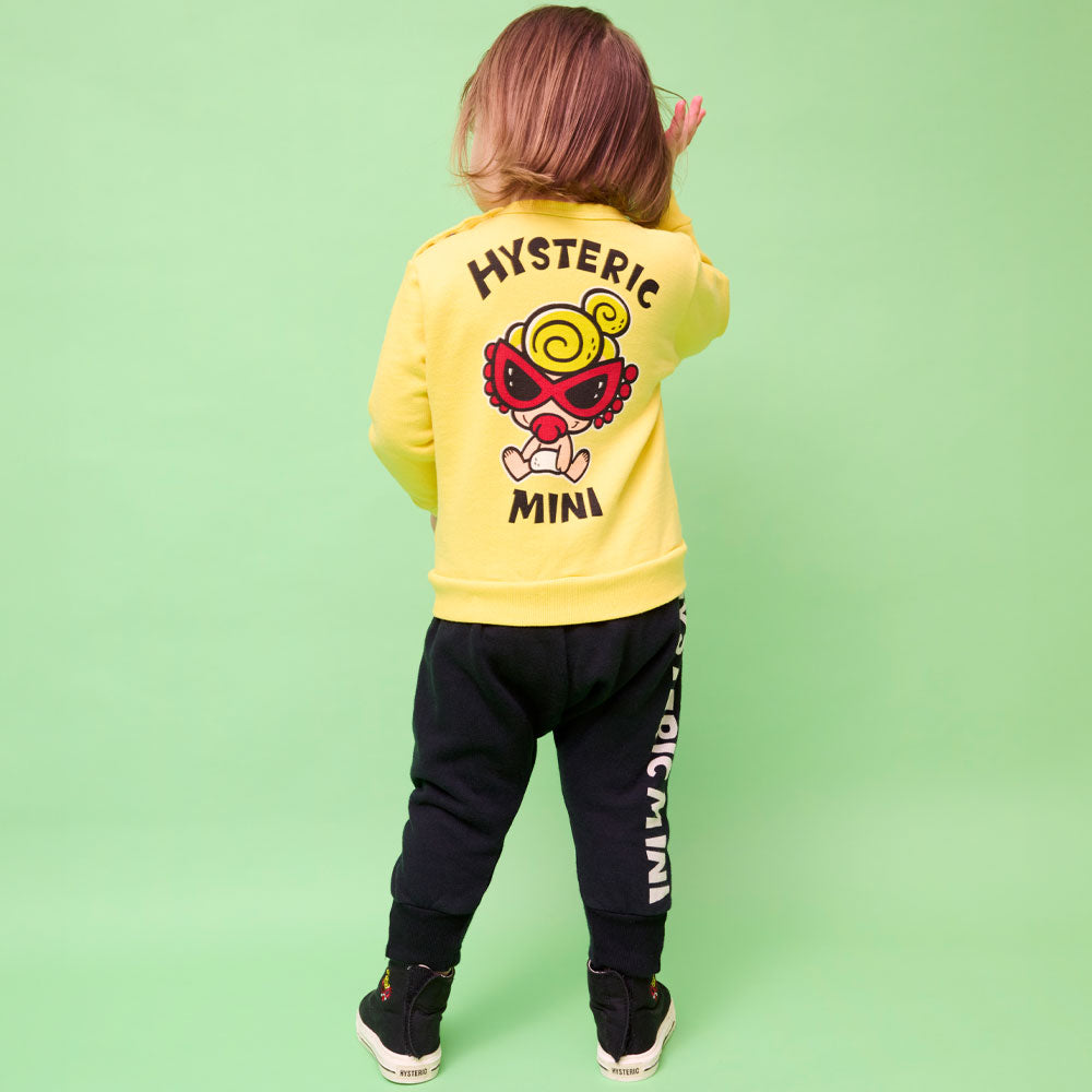 PUFF MINI 裏毛 10分丈スウェットパンツ