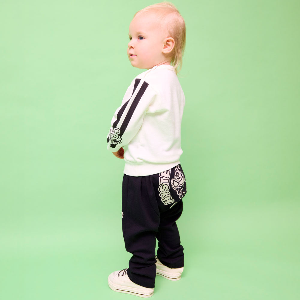 ハイハイMINI 10分丈 スムースパンツ