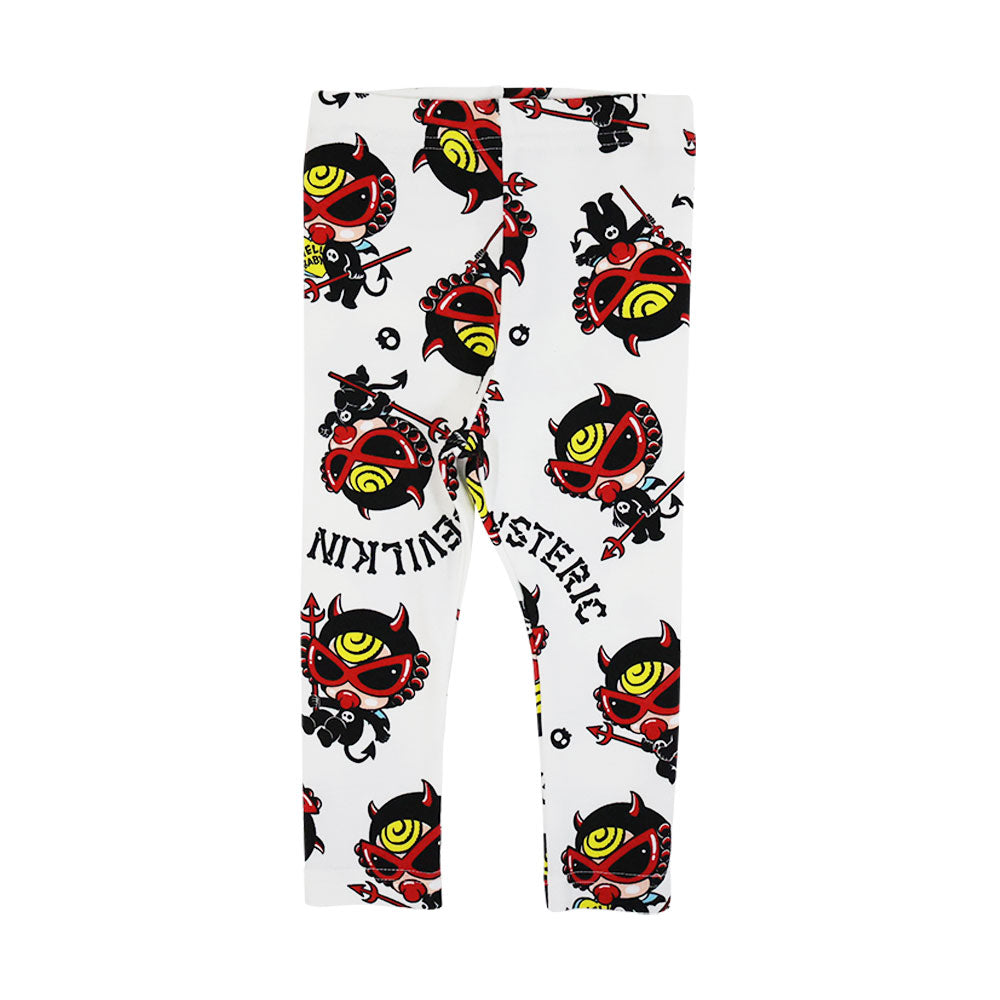 DEVILKIN総柄 10分丈レギンス