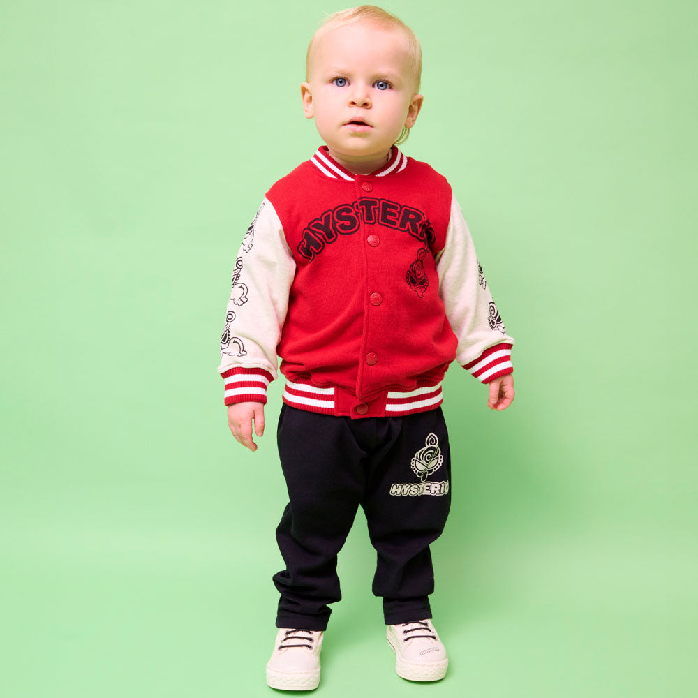 ハイハイMINI 裏毛ブルゾン