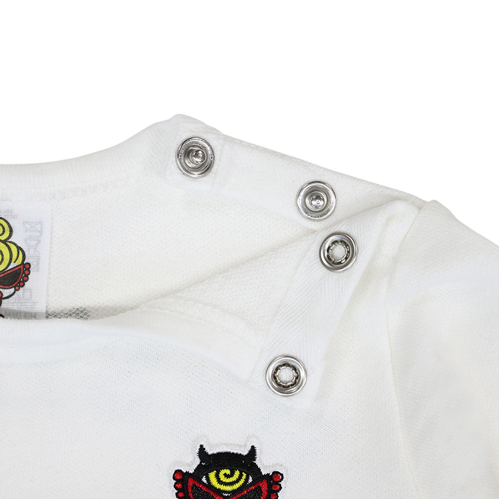 DEVILKIN総柄 裏毛ワンピース