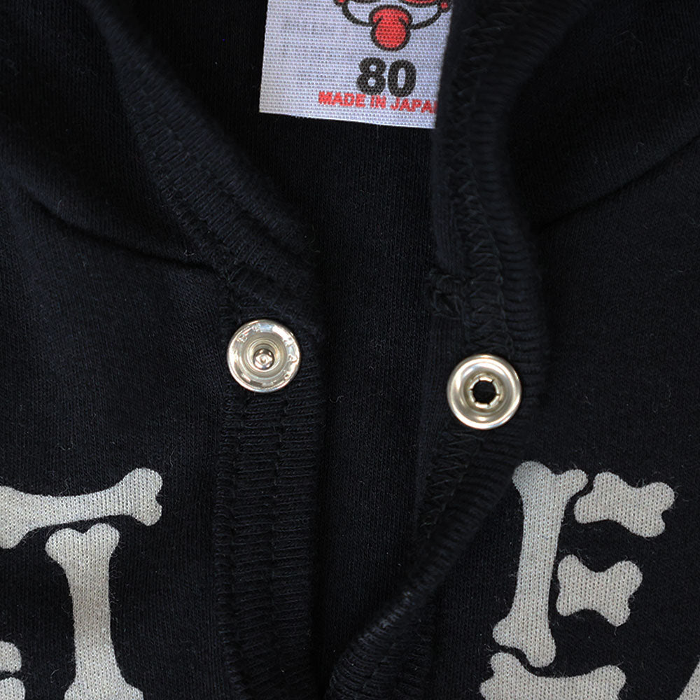 DEVILKIN つの付きフーディー 長袖ロンパース