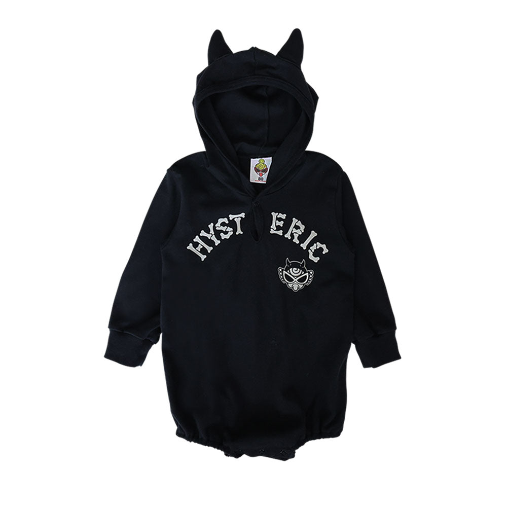 DEVILKIN つの付きフーディー 長袖ロンパース