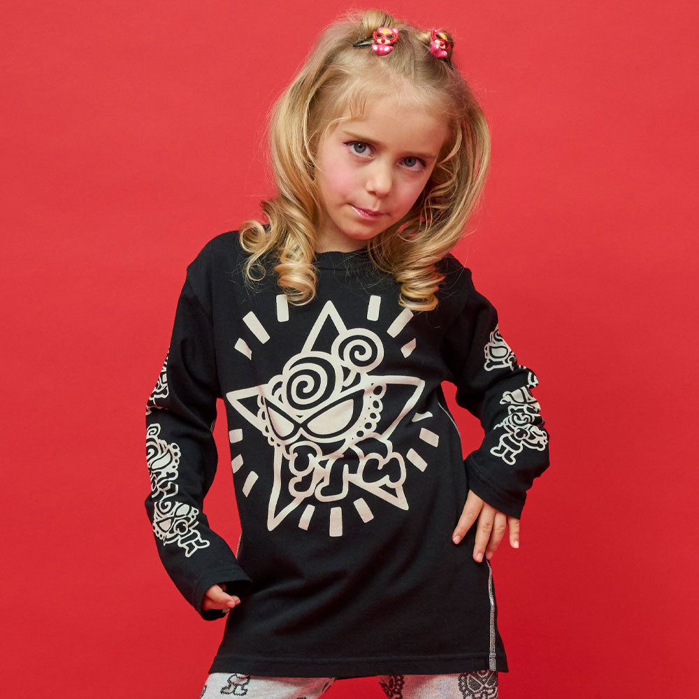 POP MINI 長袖Tシャツ