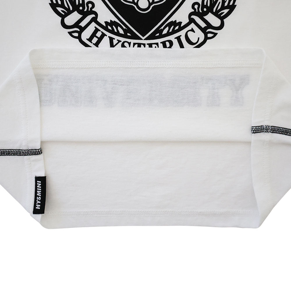 HYSTERIC UNIVERSITY リンガーTシャツ