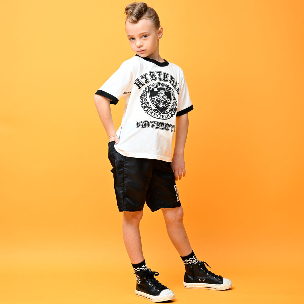 HYSTERIC UNIVERSITY リンガーTシャツ