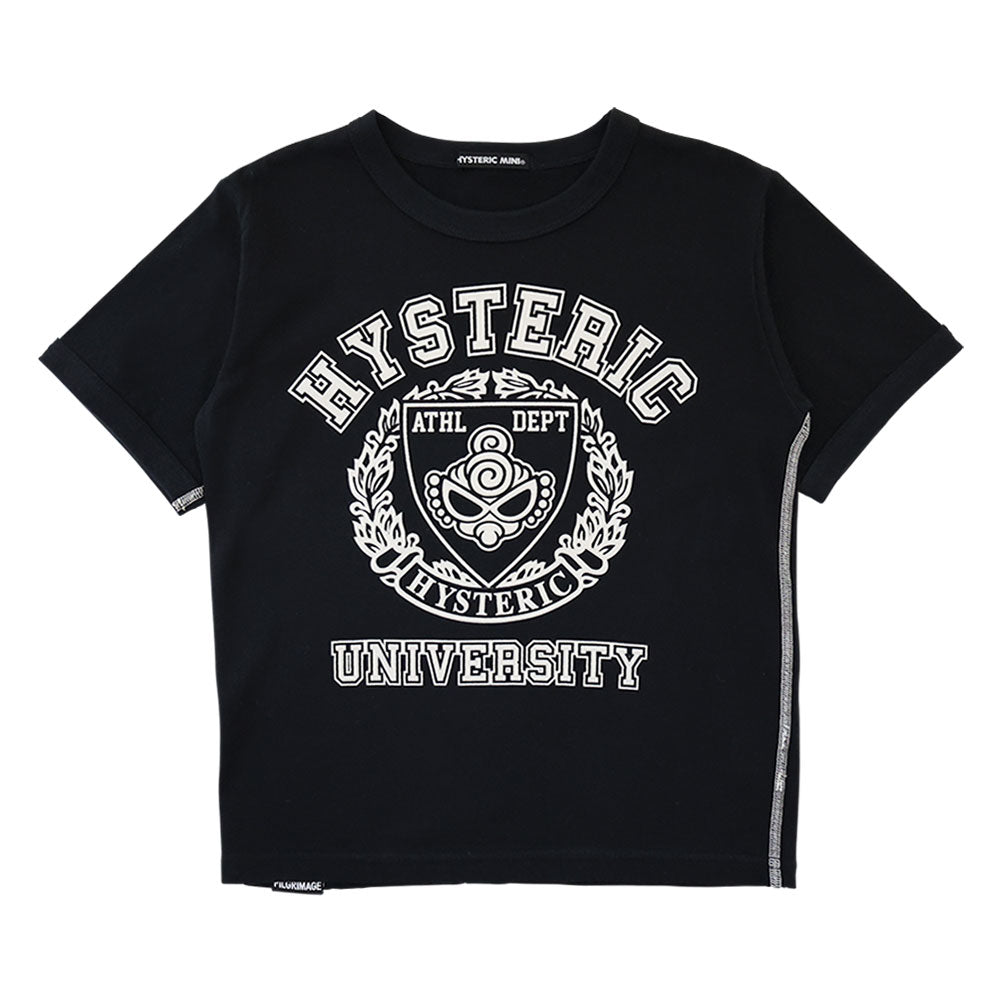 HYSTERIC UNIVERSITY リンガーTシャツ