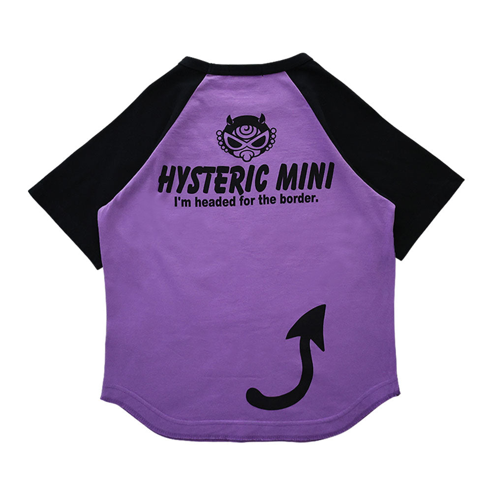 DEVILKIN ギミックしっぽ 半袖ラグランTシャツ