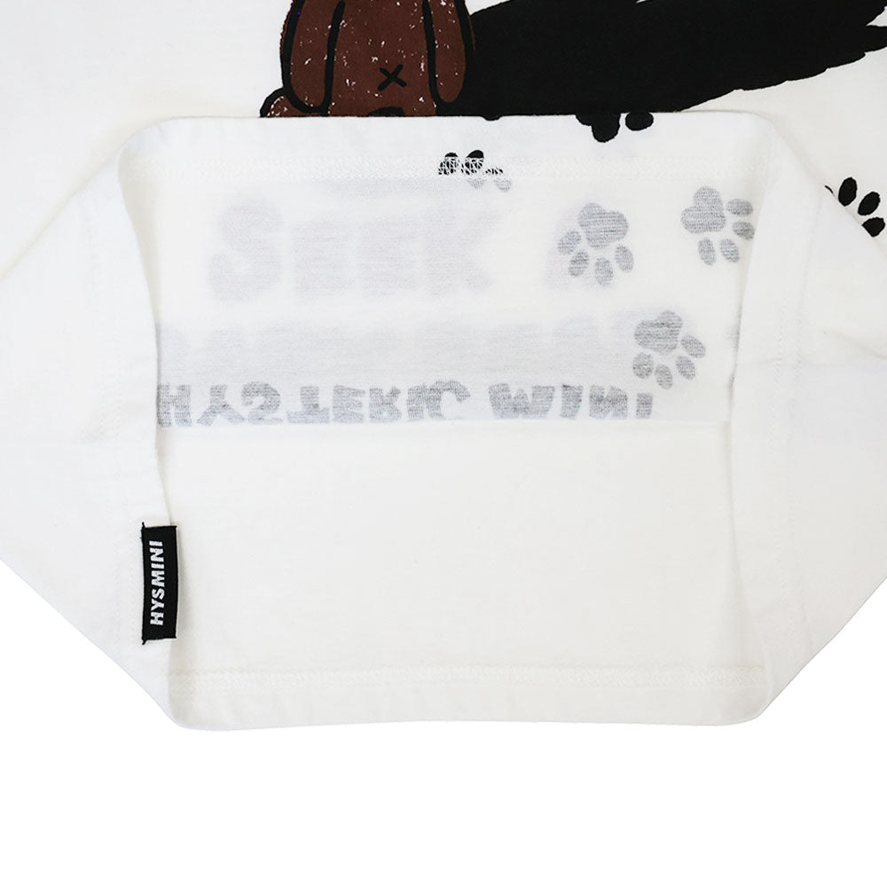 SEEK A BABY BEAR BY FOOTSTEP 半袖Tシャツ