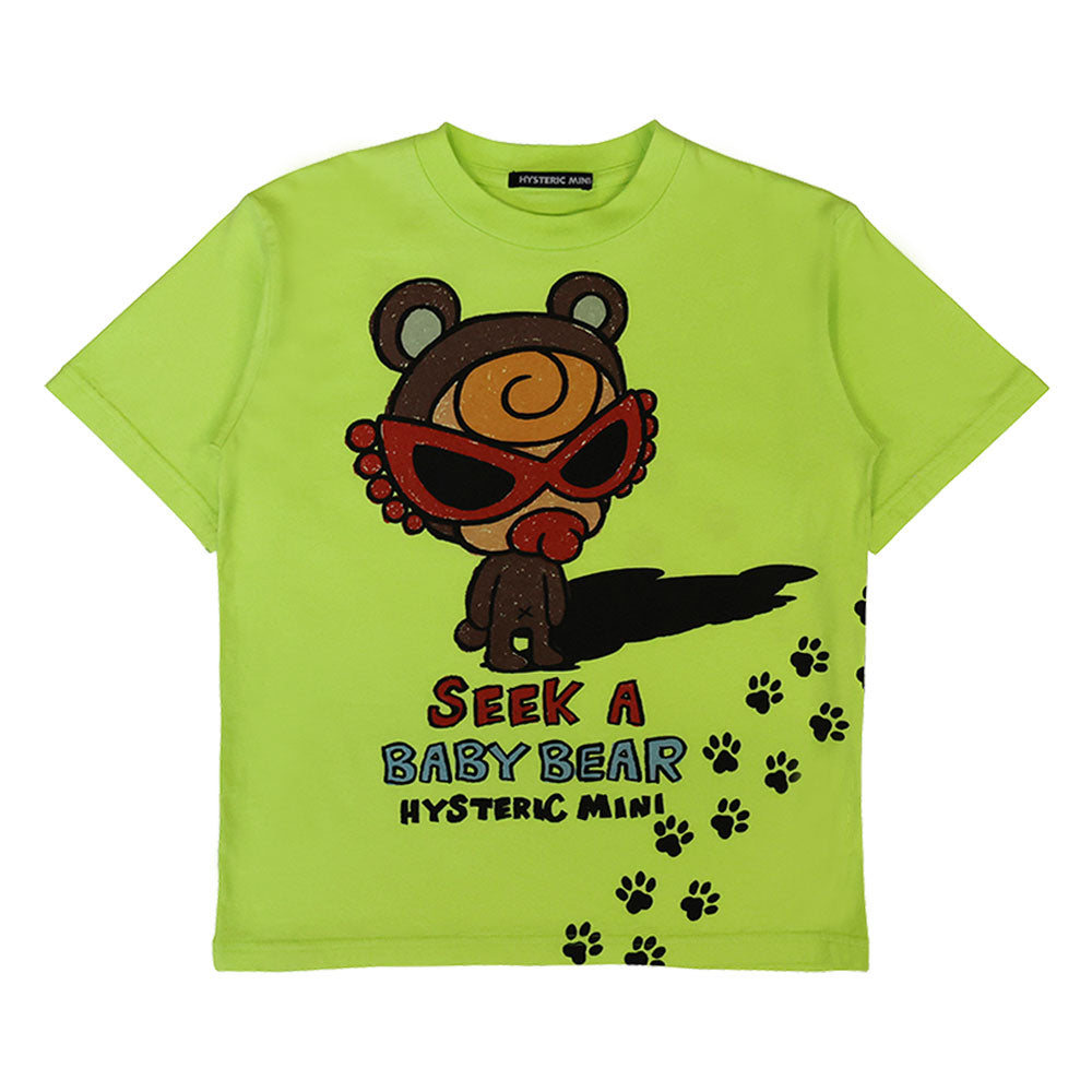 SEEK A BABY BEAR BY FOOTSTEP 半袖Tシャツ