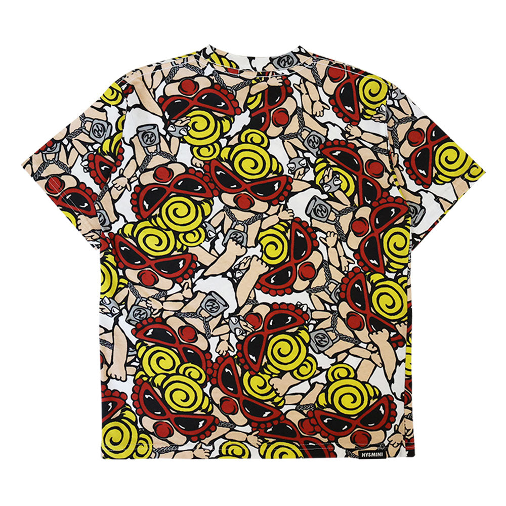 MINI DOLL総柄 半袖Tシャツ