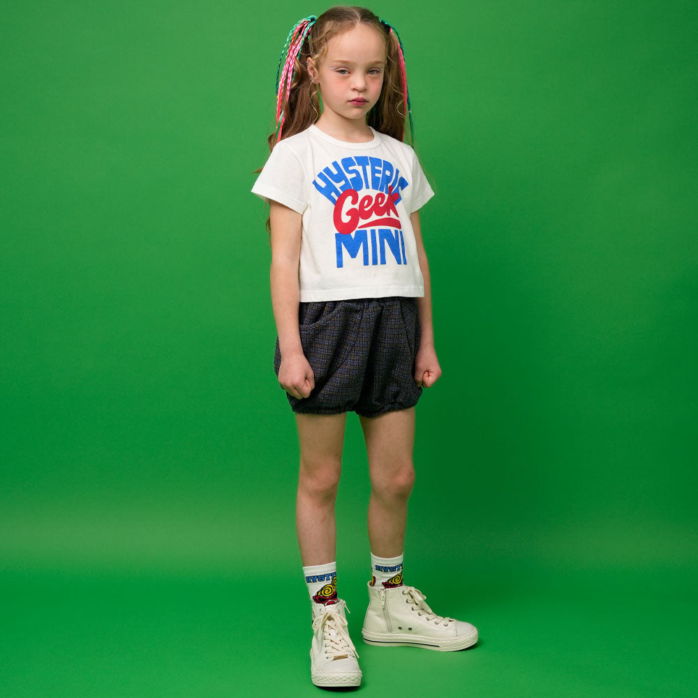 HYSTERIC GEEK ショート丈半袖Tシャツ