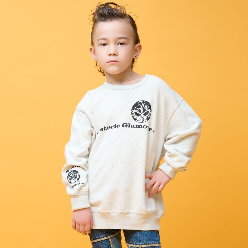 SMILES ALL LOVES YOU 裏毛トレーナー