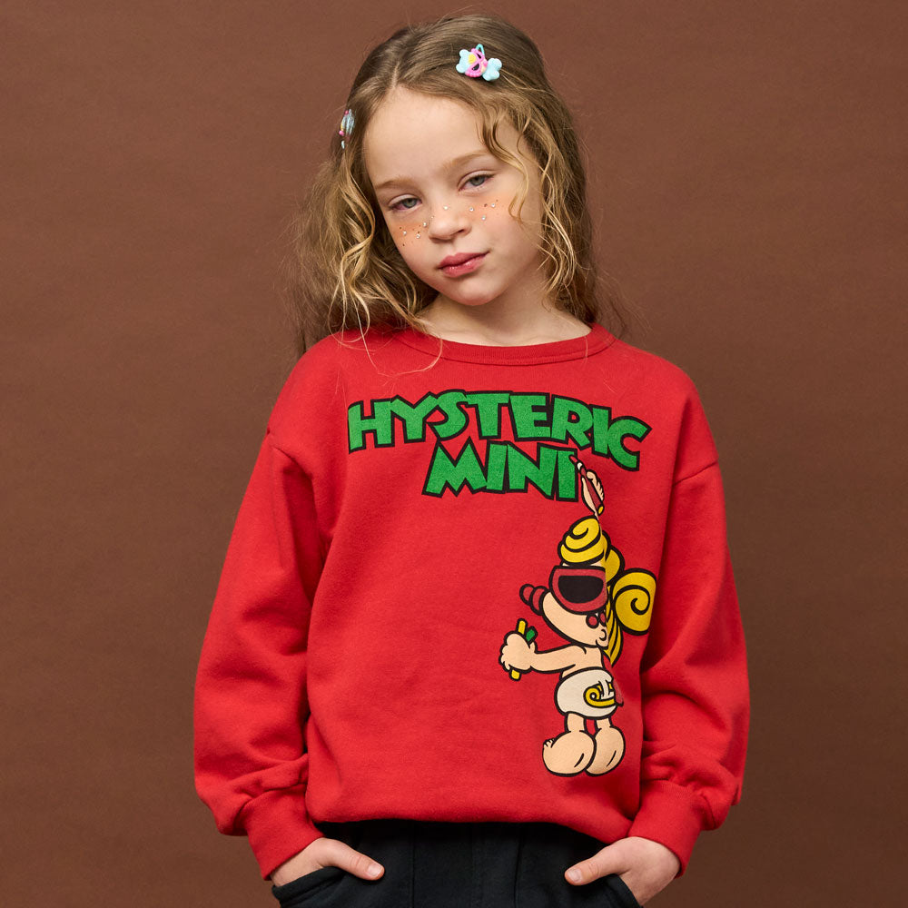 DRAWING MINI 裏毛トレーナー