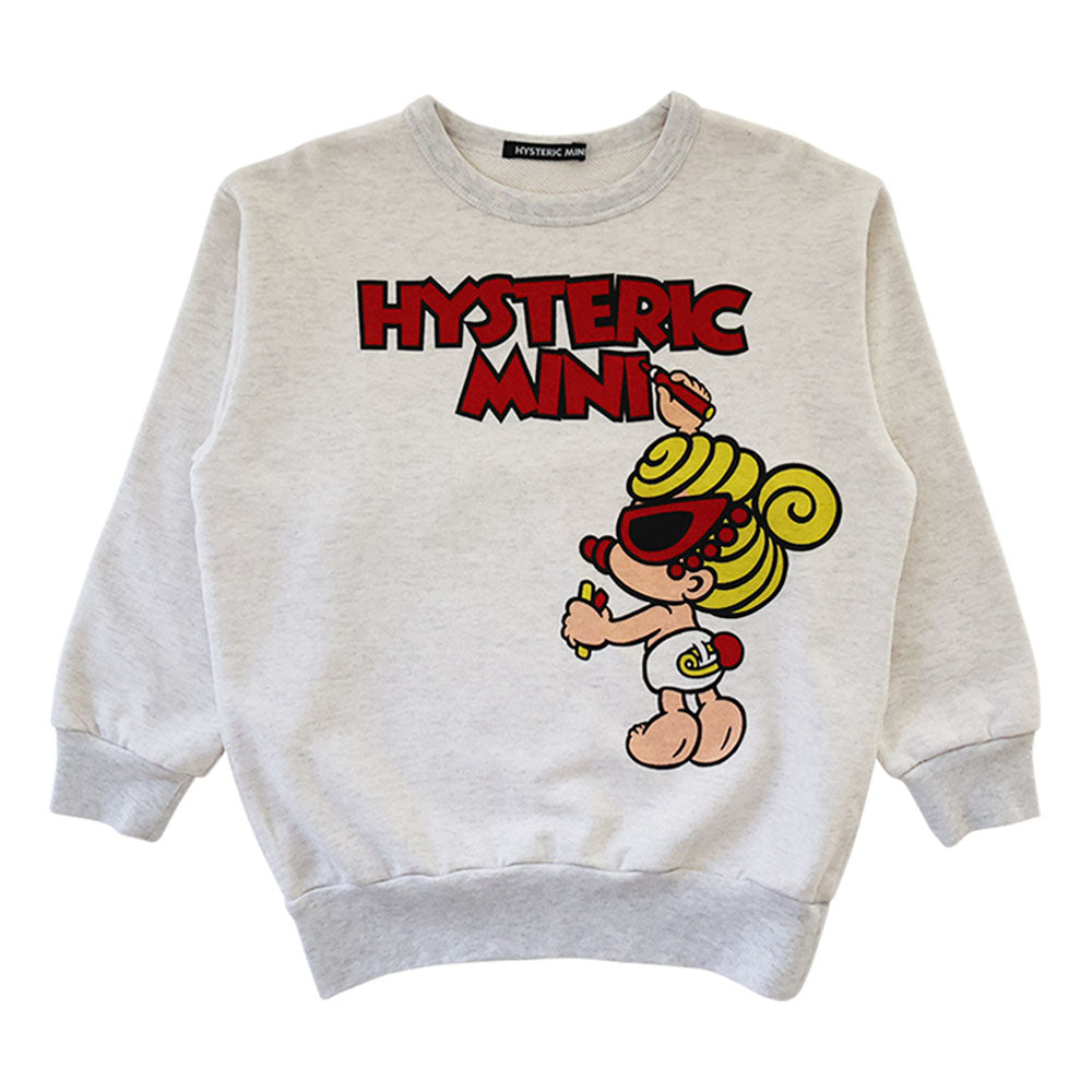 DRAWING MINI 裏毛トレーナー