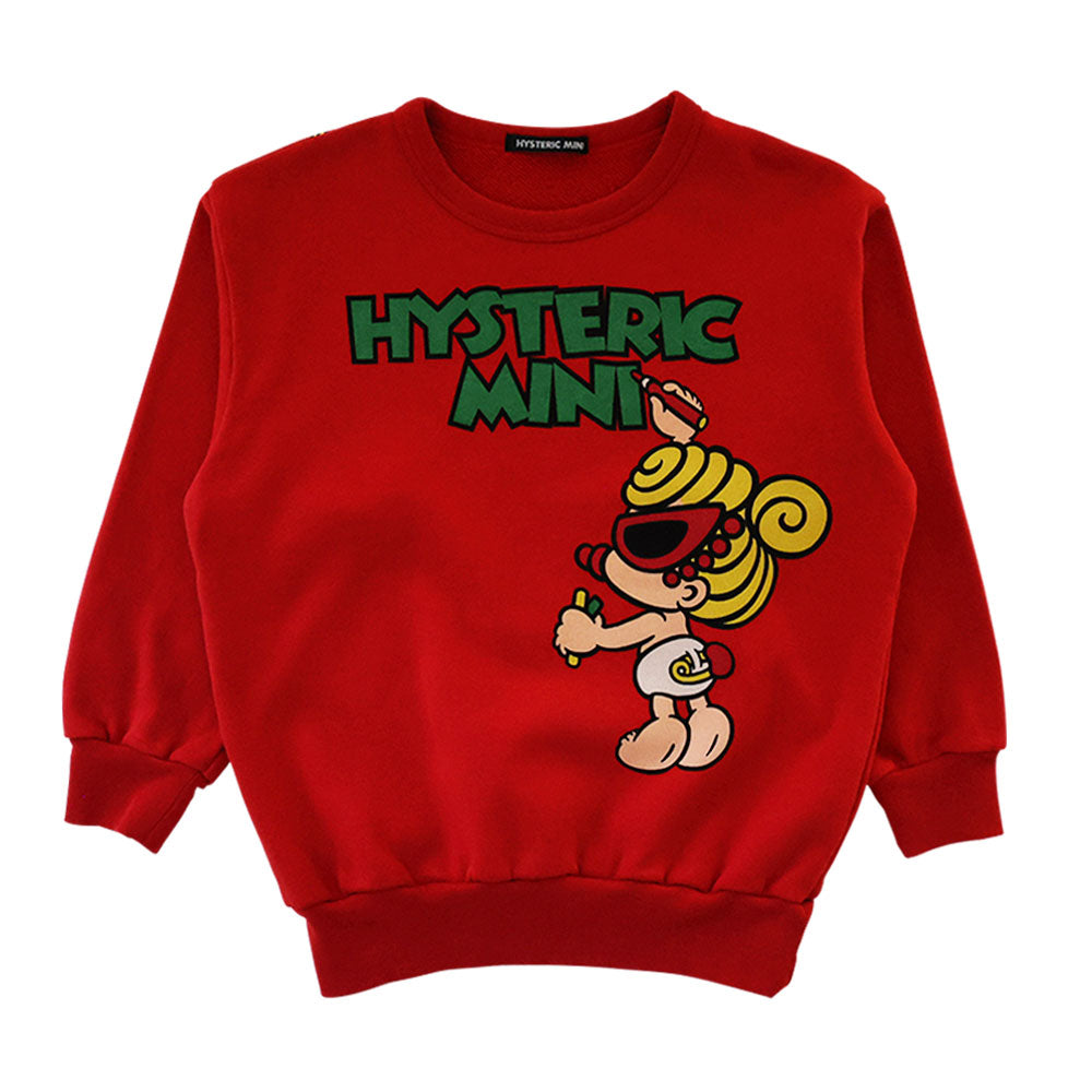 DRAWING MINI 裏毛トレーナー