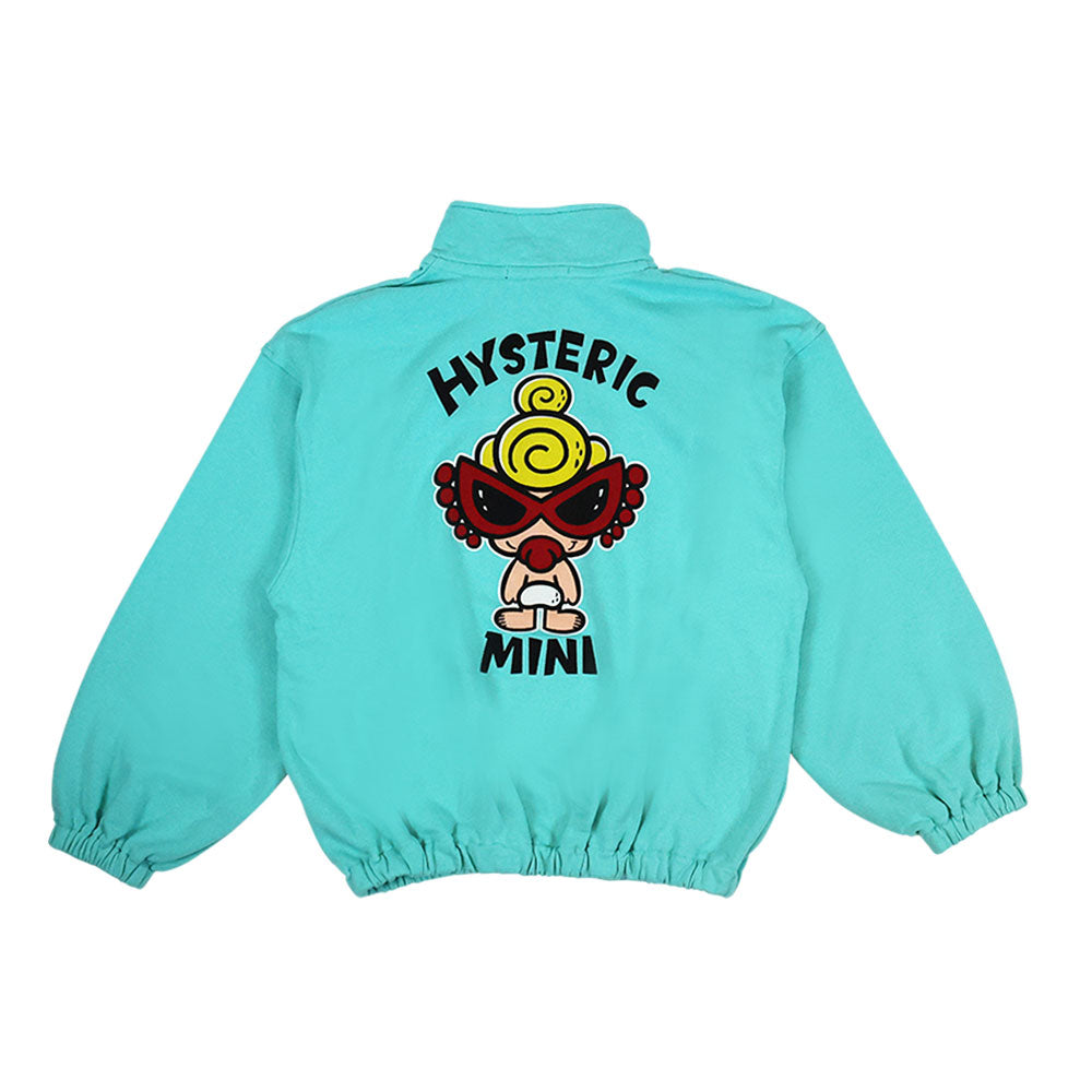 PUFF MINI ジップアップ 裏毛トレーナー