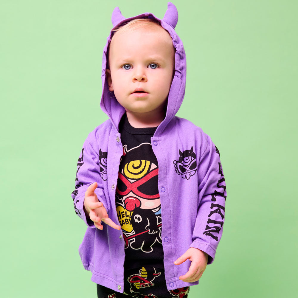 DEVILKIN つの羽付き カーディガン