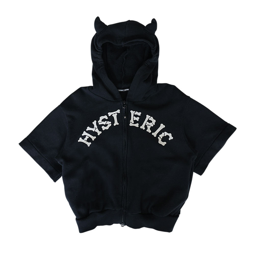 DEVILKIN 2WAY つの付き パーカー