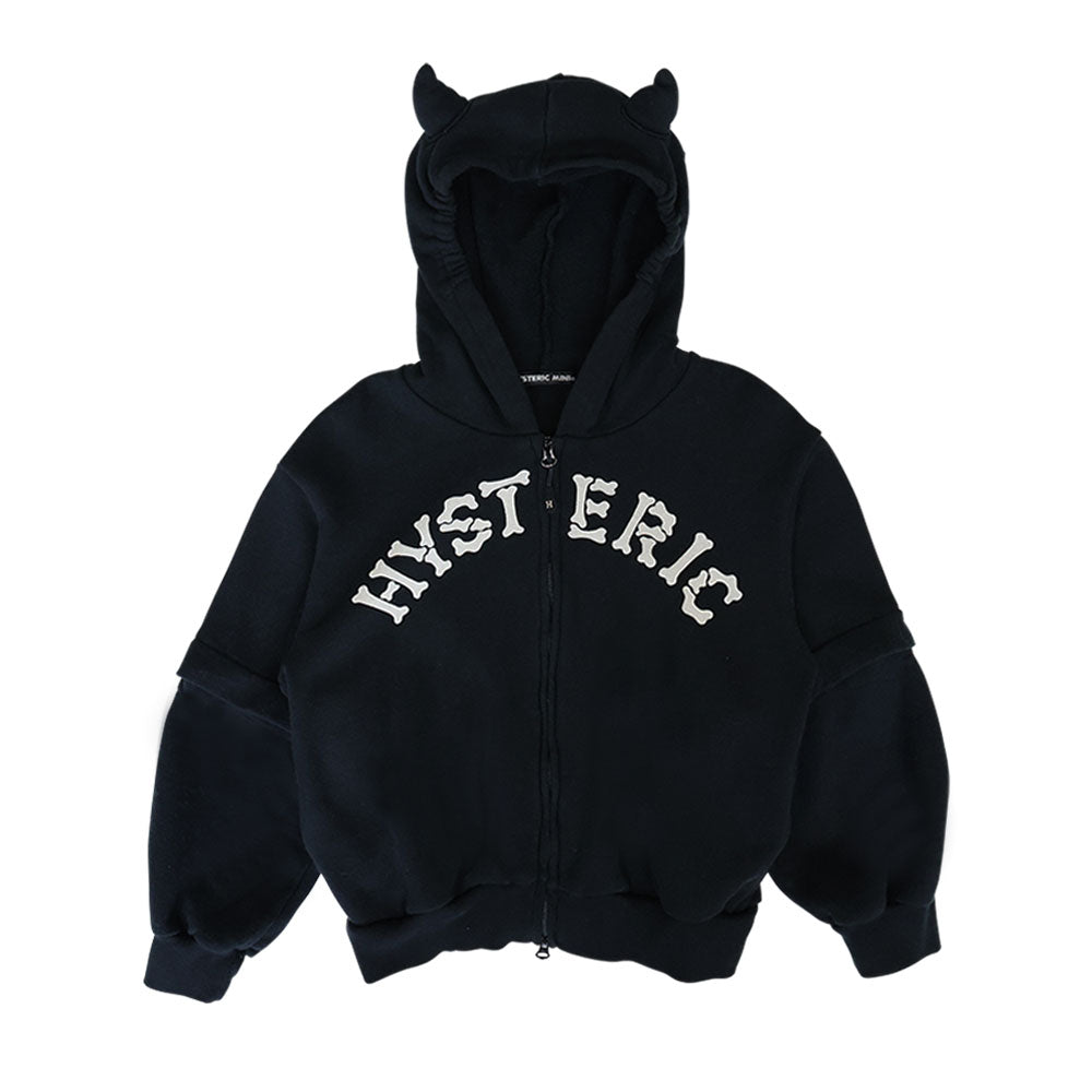 DEVILKIN 2WAY つの付き パーカー