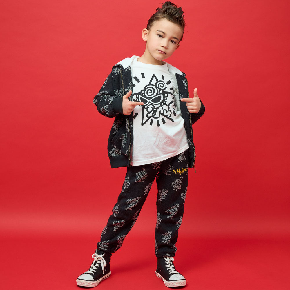 POP MINI JQ 裏起毛パーカー