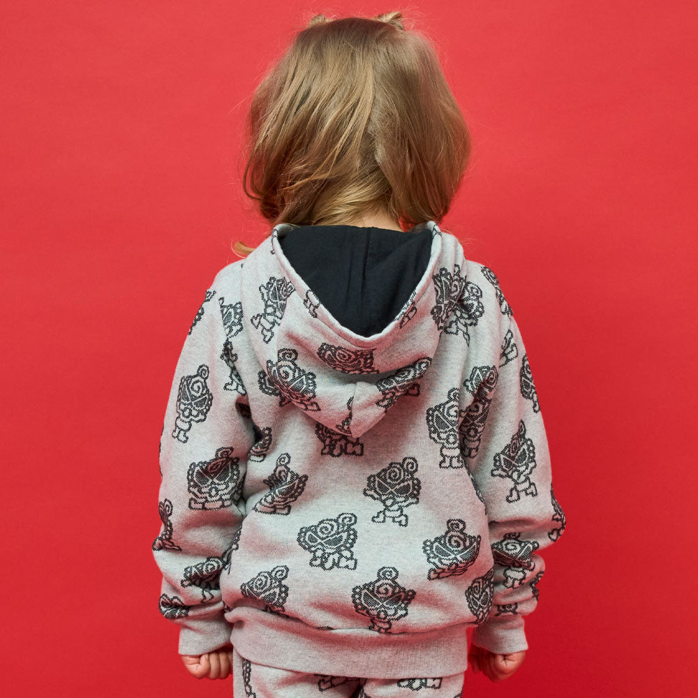 POP MINI JQ 裏起毛パーカー