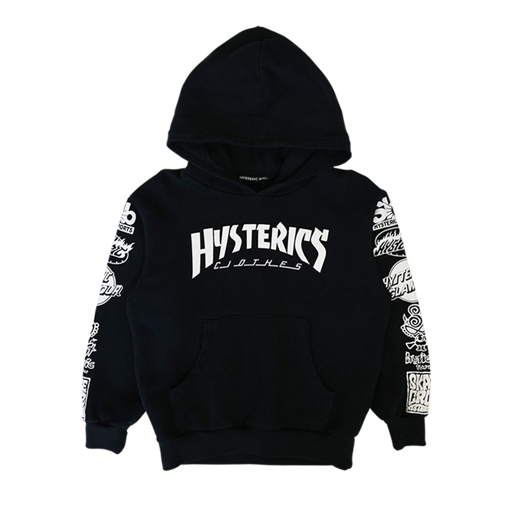 HYSTERIC GRAPHIC ALLOVER 裏毛パーカー