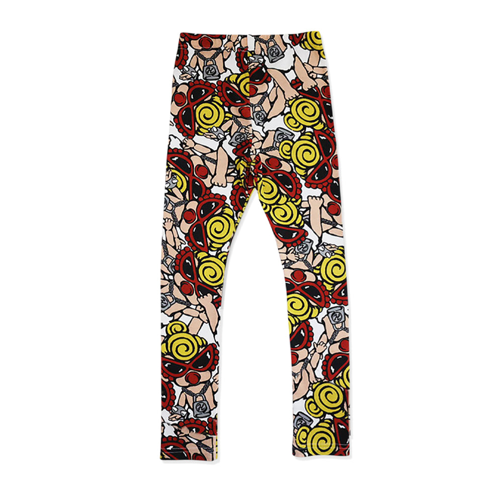 MINI DOLL総柄 10分丈レギンス